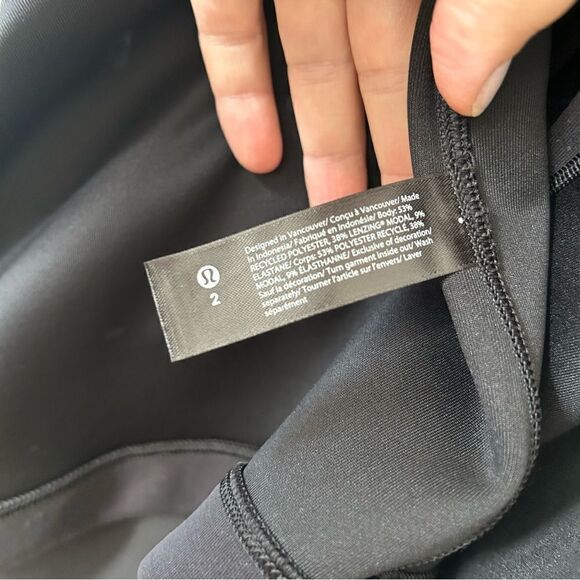 Lululemon Ease of it All V-Neck Midi Dress Softstreme Black - Picture 7 of 11